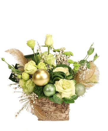 Gold & Green Delight Floral Design  in Darien, CT | DARIEN FLOWERS