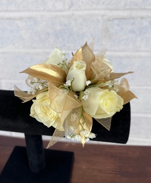 what color corsage for gold dress All About Prom Corsages
