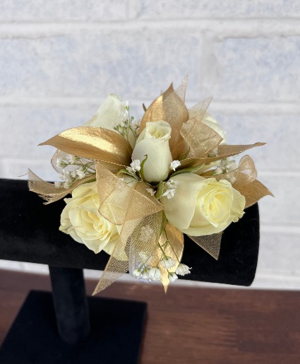 Gold Prom Corsage Corsage