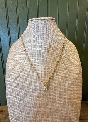 Gold/Diamond Pendant Lifetime Warranty/Water Resistant