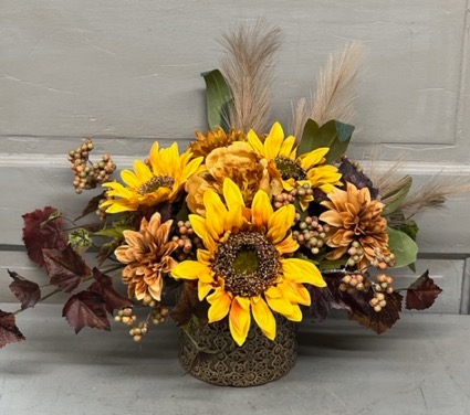 Golden Blooms  
