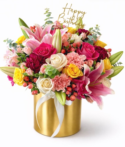 Golden Blush Celebration Birthday 