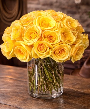 Golden District 24  Rose Arrangement