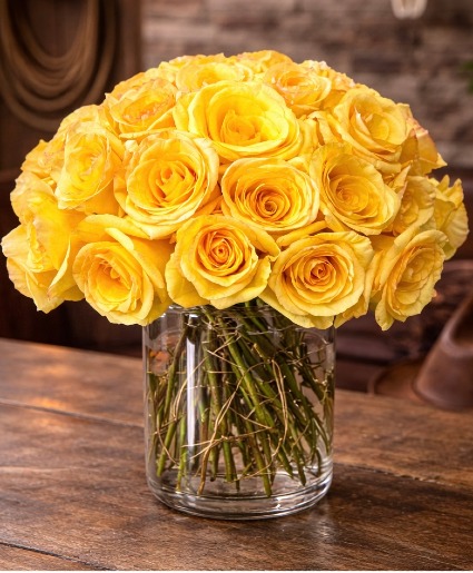 Golden District 24  Rose Arrangement