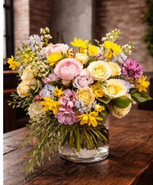 Golden Garden Floral Arrangement
