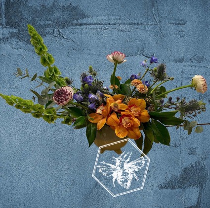 Golden Garden Premium Arranged Blooms