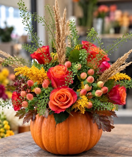 Golden Harvest Pumpkin fall birthdays, autumn celebrations, or as a warm and thoughtful gift.