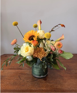 Golden Hour Floral Arrangement