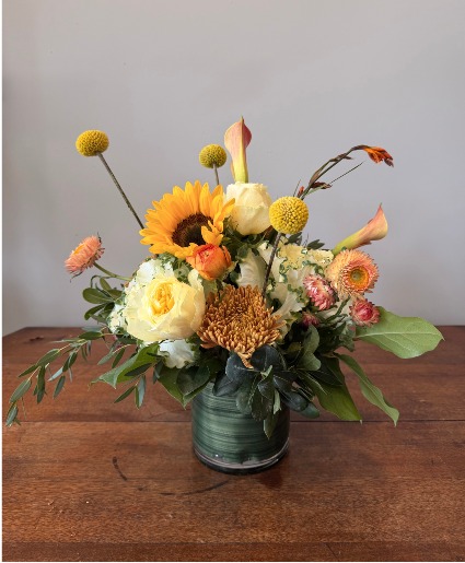 Golden Hour Floral Arrangement