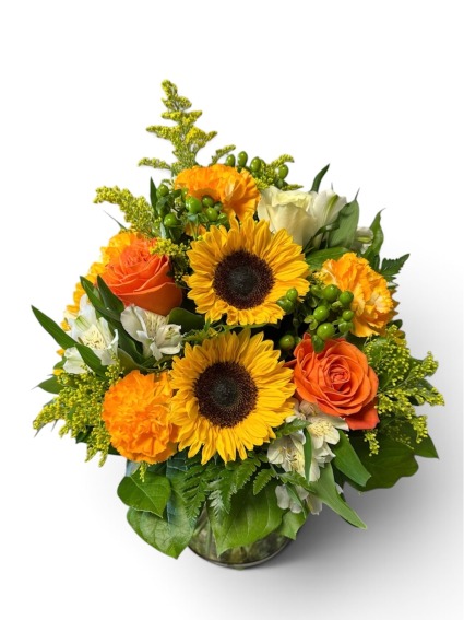 Golden Hour Joy Flower Arrangement