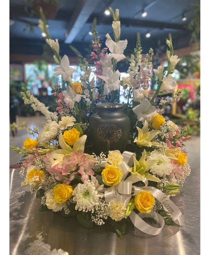 Golden Hour Urn Setting 