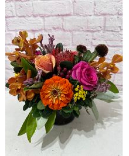 Golden Hour Vase Arrangement