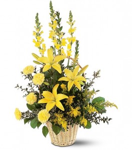 Golden Memories Basket
