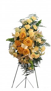 Golden Memories Standing Spray