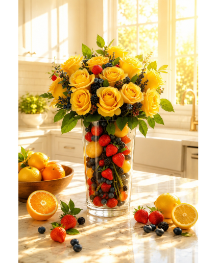 Golden Nectar Symphony (Edible) Call Us for Faster Service & Daily Specials: (915) 303-8500 Text Us to Order Anytime: (915) 505-3708 Your trusted source for Flowers & Delivery in El Paso TX