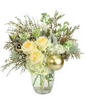 Golden Peace Vase Arrangement