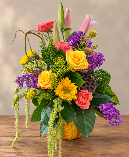 Golden Pumpkin Bouquet 