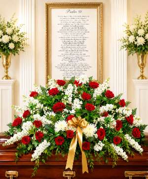 Golden Rose Legacy Casket Spray Call Us for Faster Service & Daily Specials: (915) 303-8500 Text Us to Order Anytime: (915) 505-3708 Your trusted source for Flowers & Delivery in El Paso TX 