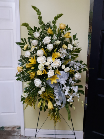 Golden splendor Standing Spray