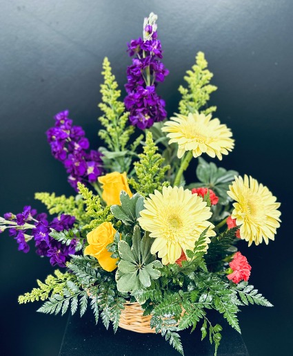 Golden Twilight Flower Arrangement