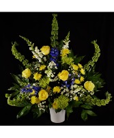 GONE BUT NOT FORGOTTEN funeral flowers