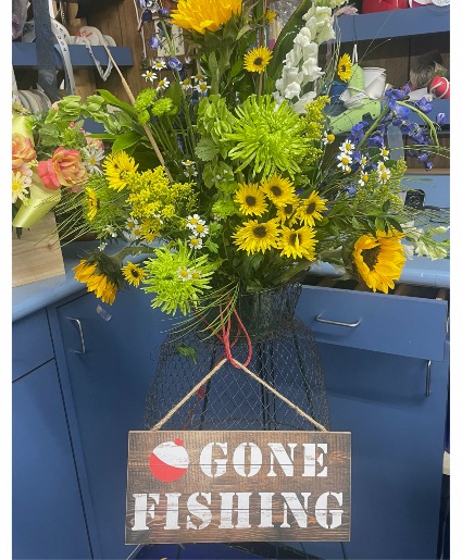 "Gone Fishing" Funeral, sympathy 