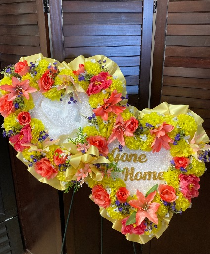 Gone Home Silk Standing Spray