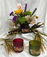 “Gourd”geous Fall Florals Autumn Bouquet