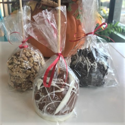 Gourmet Caramel Apples Fresh from the Bakery