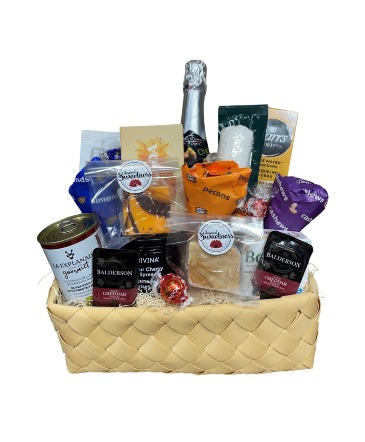 Gourmet Gathering Gift Basket in Invermere, BC | INSPIRE FLORAL BOUTIQUE
