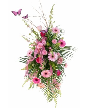 Grace in Pink Standing Spray