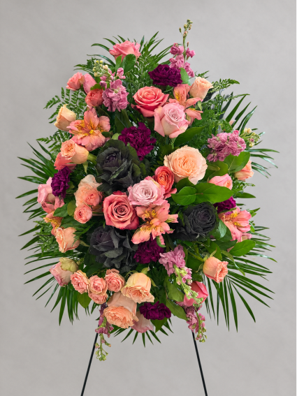 Graceful Blush Standing Spray