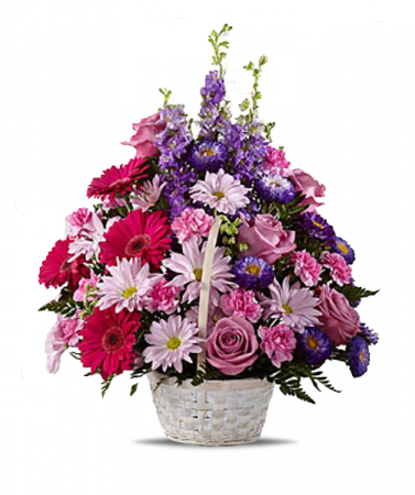 Graceful Daydreams Basket Arrangement
