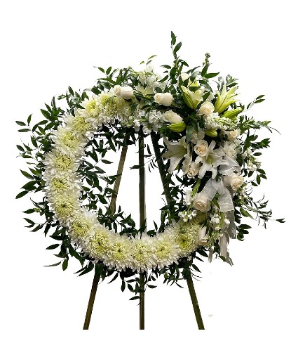 Graceful Devotion Wreath sympathy 