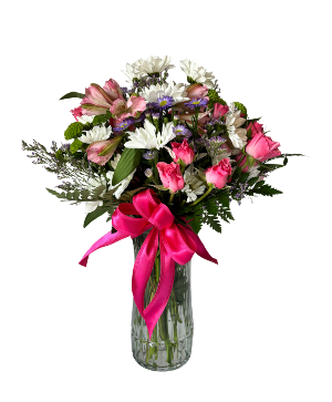 Graceful Garden Vase Arrangement