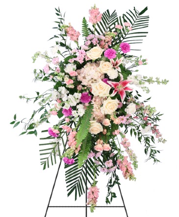 Graceful Legacy Standing Spray in Darien, CT | DARIEN FLOWERS