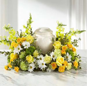 Graceful Love  Cremation Urn Arrangement