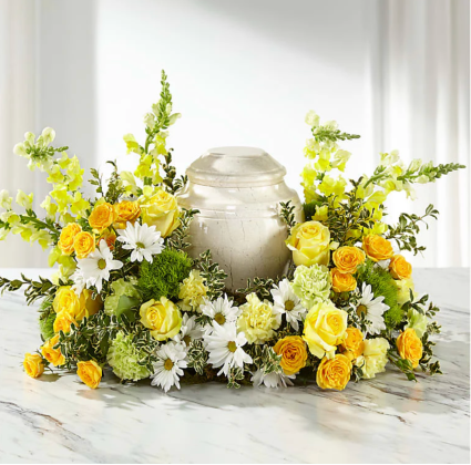 Graceful Love  Cremation Urn Arrangement