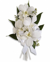 Graceful Orchids Corsage 
