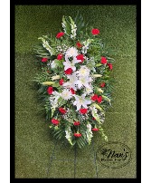 Graceful Red & White 