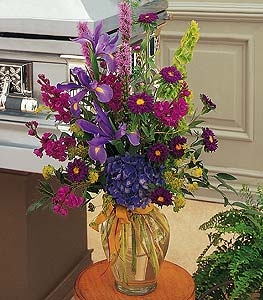 Graceful Tribute Vase Sympathy vase
