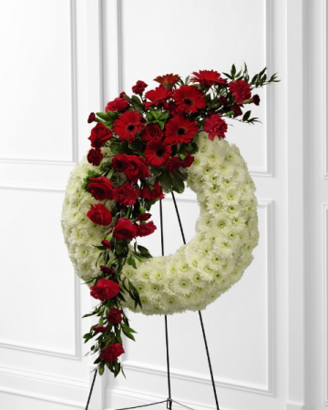 Graceful Tribute Wreath Standing Wreath in Las Vegas, NV | Blooming Memory