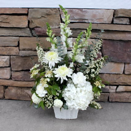 Graceful Devotion Traditional Alter Arrangement