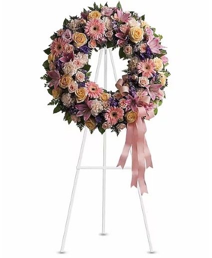 Graceful Wreath Arrangement