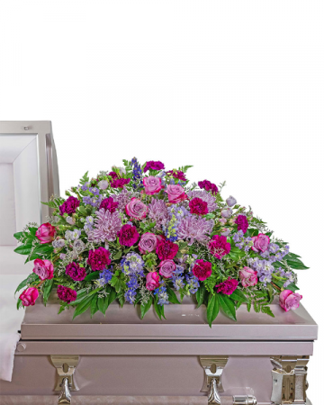 Gracefully Majestic Casket Spray Sympathy