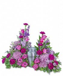 Gracefully Majestic Celebration of Life Surround Funeral Arrangement