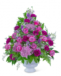 Gracefully Majestic Urn Flower Arrangement