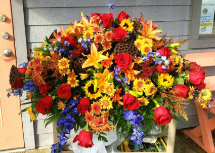 Gracious Goodbye  Casket Piece 
