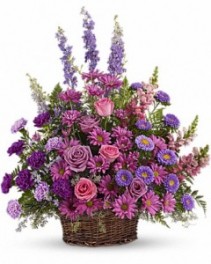 Lavender Wishes Basket