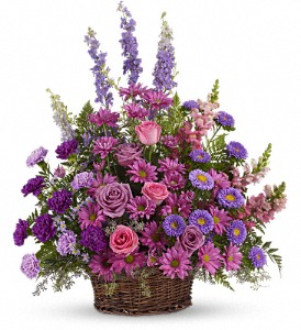 Gracious Lavender Fresh Arrangement